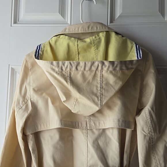 Dennis Basso Water Repellant Hooded Trench Coat - Picture 7 of 11